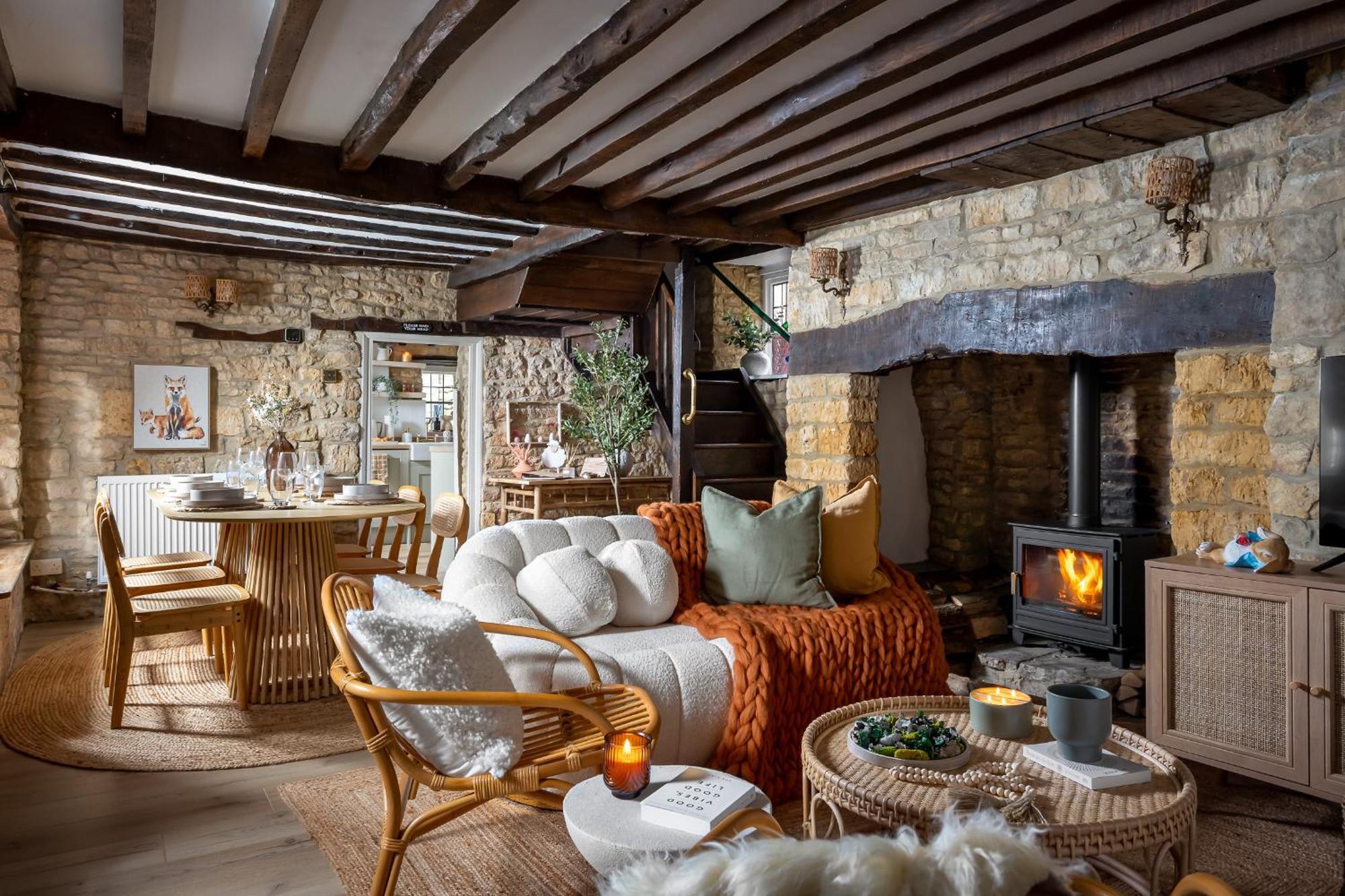 Bourton Scandi Chic Authentic Cottage Екстериор снимка