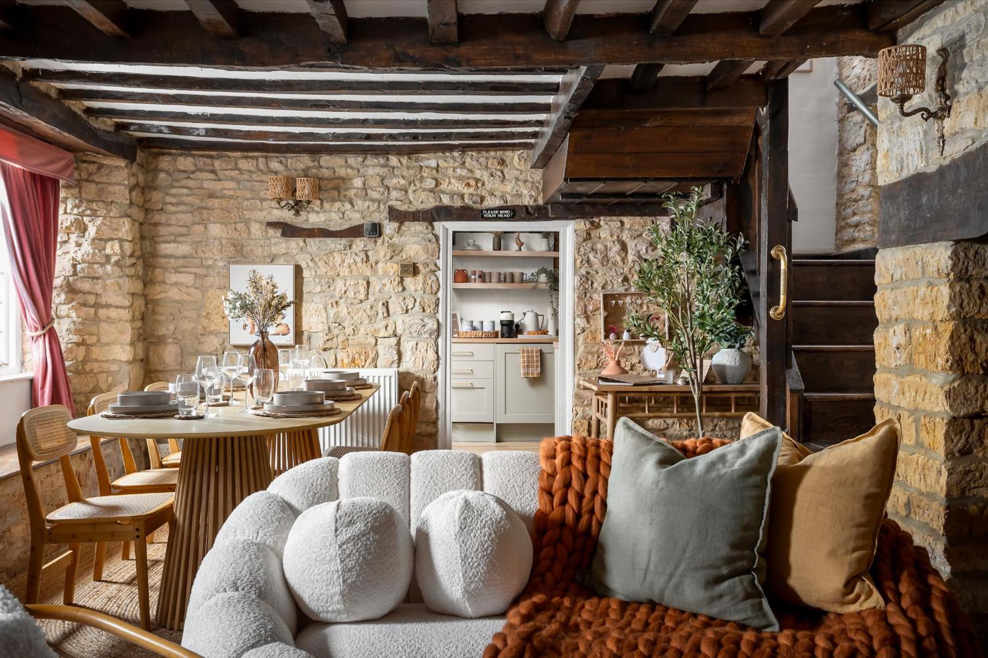 Bourton Scandi Chic Authentic Cottage Екстериор снимка