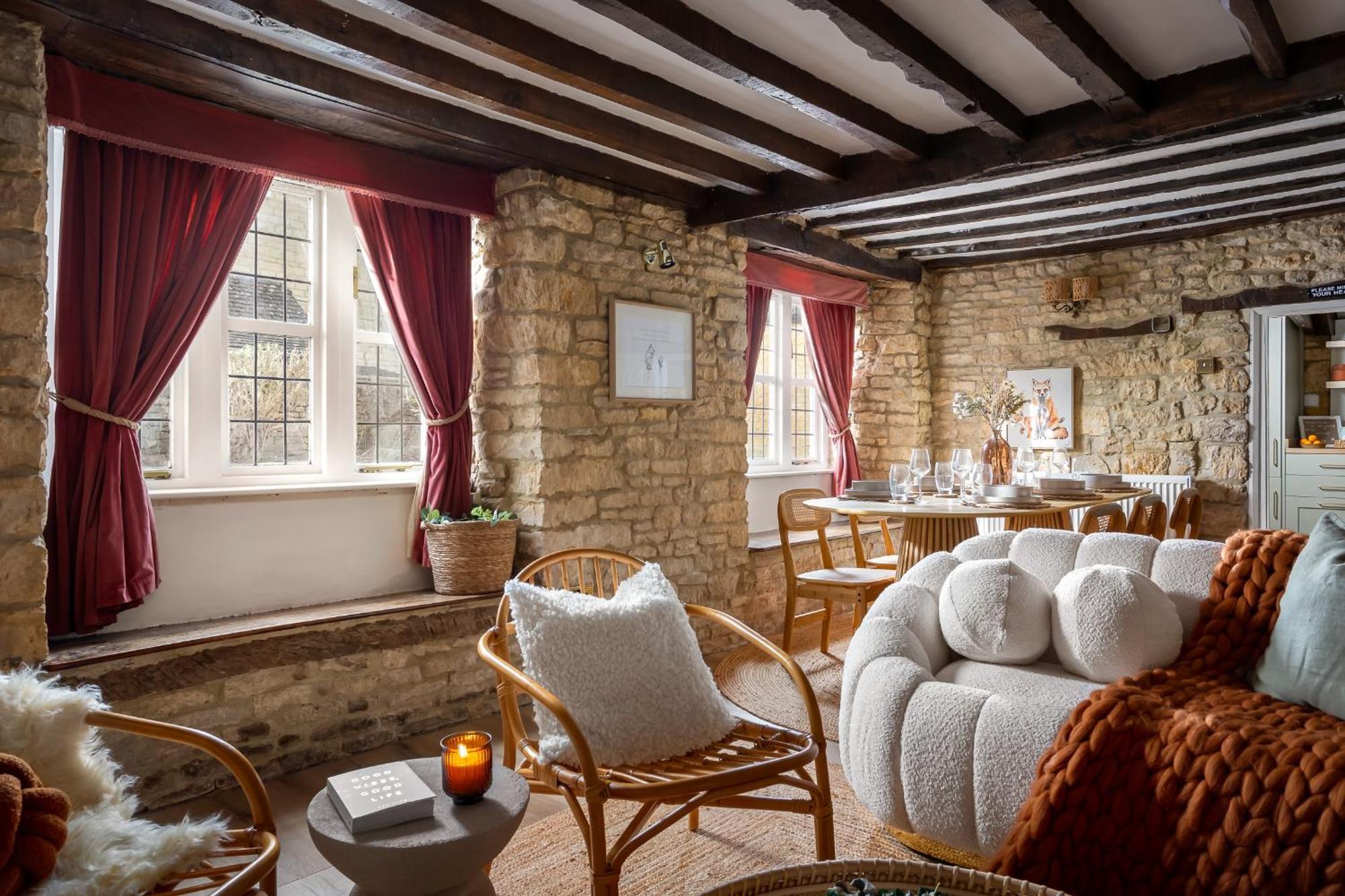 Bourton Scandi Chic Authentic Cottage Екстериор снимка